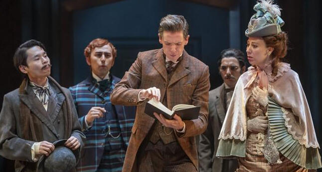 Jabez Wilson in SHERLOCK HOLMES AND THE MYSTERY OF THE HUMAN HEART